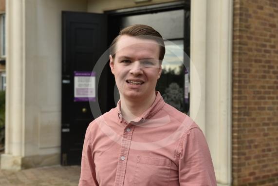 Cllr Josh Reynolds has warned the community about scams. Mhead town hall