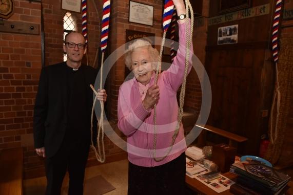 All Saints Church, 1 Church Cl, MaidenheadA rare bell &lsquo;peal&rsquo; is taking place at All Saints Church to coincide with All Saints Day next week. The peal will mean the church bells ring for almost 3 hours. Church vicar, Father Jeremy Harris and bell ringer, Doreen Young