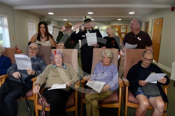 Celebrating war heroes and remembering loved ones lost. Age Concern, Polehampton Close, Twyford is holding a special Military Remembrance day.