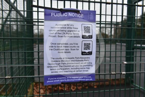 Residents&rsquo; have complaints about the Kidwells/Desborough Park tennis courts. Kidwells Park, Maidenhead