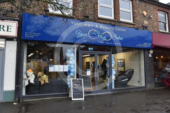 Your Beauty Salon, 65 The Parade, Bourne End, Buckinghamshire, SL8 5SB. A new health and beauty salon has opened in Bourne End. Salon owner Ludmila ‘Lucy’ Kuzmina and her staff at the premises. Katie Drozdzowska, Emily Nessling, Derrick Webb