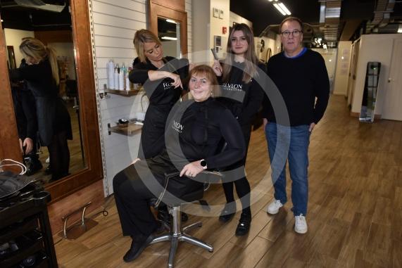 Your Beauty Salon, 65 The Parade, Bourne End, Buckinghamshire, SL8 5SB. A new health and beauty salon has opened in Bourne End. Salon owner Ludmila ‘Lucy’ Kuzmina and her staff at the premises. L-R  Emily Nessling, Ludmila ‘Lucy’ Kuzmina, Katie Drozdzowska, Derrick Webb