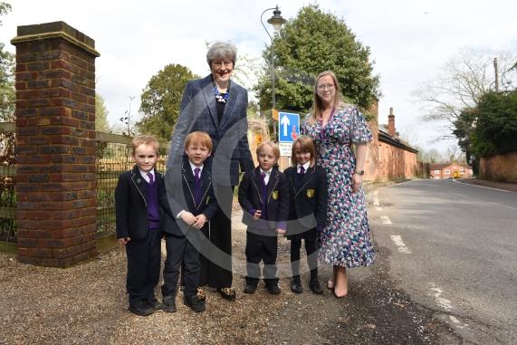 Braywick Court School has concerns about road safety on Hibbert Road, Bray. Theresa May MP is visiting the school to discuss this further and to meet some of the pupils. Headteacher Michelle Robertson