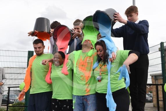 Furze Platt Senior School, MaidenheadTeachers to be gunged and have their beards shaved in aid of Thames Hospice. 