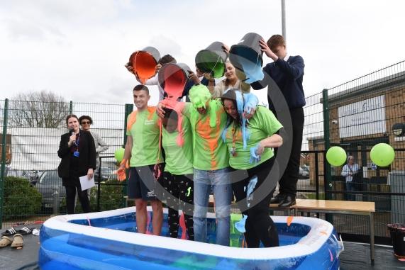 Furze Platt Senior School, MaidenheadTeachers to be gunged and have their beards shaved in aid of Thames Hospice. 