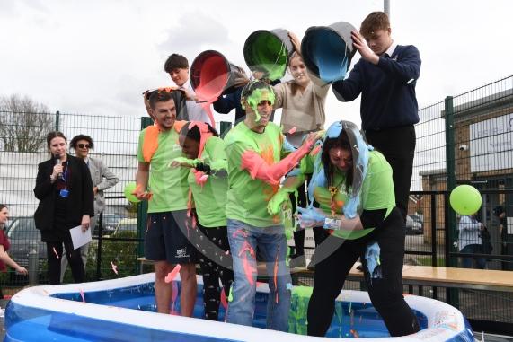 Furze Platt Senior School, MaidenheadTeachers to be gunged and have their beards shaved in aid of Thames Hospice. 
