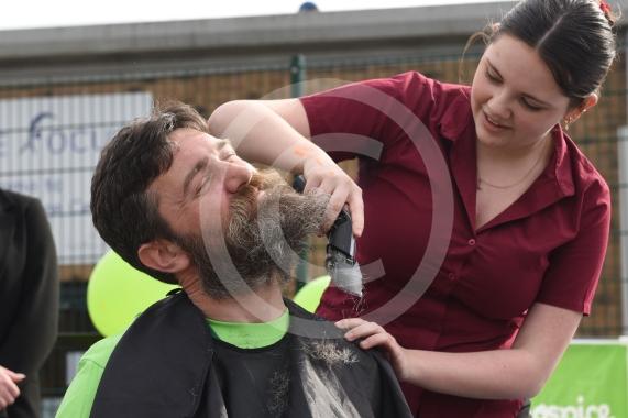 Furze Platt Senior School, MaidenheadTeachers to be gunged and have their beards shaved in aid of Thames Hospice. Richard Wright
