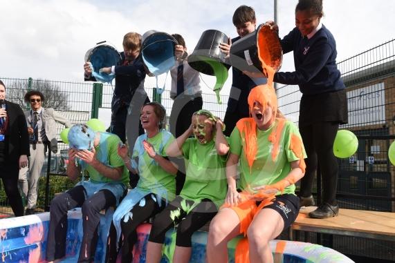 Furze Platt Senior School, MaidenheadTeachers to be gunged and have their beards shaved in aid of Thames Hospice. 