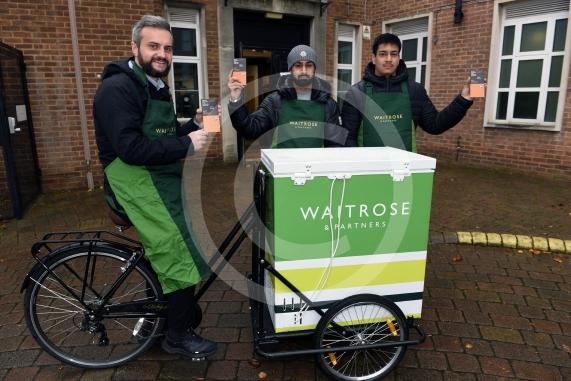 Maidenhead's Christmas Market & Christmas lights switch-on, Maidenhead Town Hall. WAITROSE