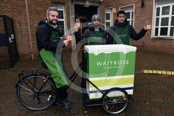 Maidenhead's Christmas Market & Christmas lights switch-on, Maidenhead Town Hall. WAITROSE