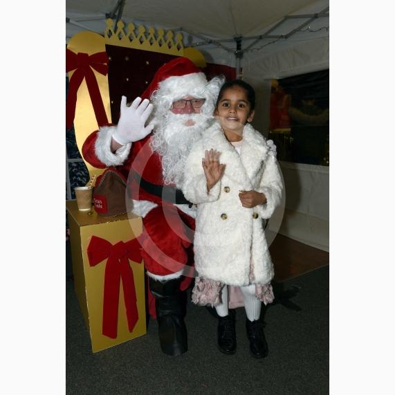 Maidenhead's Christmas Market & Christmas lights switch-on, Maidenhead Town Hall, SANTA