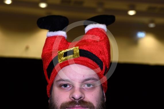 Maidenhead's Christmas Market & Christmas lights switch-on, Maidenhead Town Hall. TUNELESS CHOIR