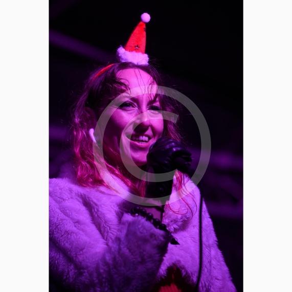 Maidenhead's Christmas Market & Christmas lights switch-on, Maidenhead Town Hall. THE COLOUR TREE