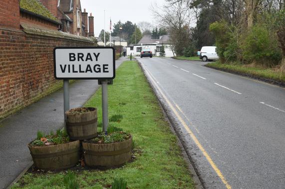 Bray High Street. This week&rsquo;s public notices includes details of new 7.5 tonne weight limit on Bray roads to try and stop the number of heavy goods vehicles passing through the village. 