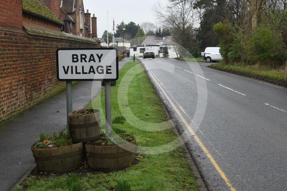 Bray High Street. This week&rsquo;s public notices includes details of new 7.5 tonne weight limit on Bray roads to try and stop the number of heavy goods vehicles passing through the village. 