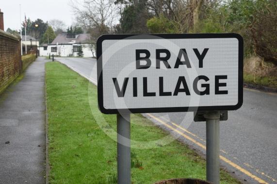 Bray High Street. This week&rsquo;s public notices includes details of new 7.5 tonne weight limit on Bray roads to try and stop the number of heavy goods vehicles passing through the village. 