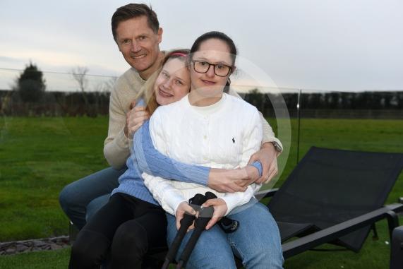 Paul, Alessandra and Simone - Paul is embarking on two separate adventures with his daughters. He and his daughter Alessandra are doing a walk in Italy in April to raise money for Down Syndrome Association and Electric Eels and then he and his other daughter Simone are climbing Kilamanjaro in July. 