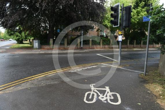 Anne Sweeney almost saw an accident happen between a child crossing the road and a car at the junction of the A4 and All Saints Avenue, Maidenhead 