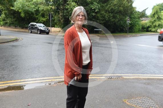 Anne Sweeney almost saw an accident happen between a child crossing the road and a car at the junction of the A4 and All Saints Avenue, Maidenhead 