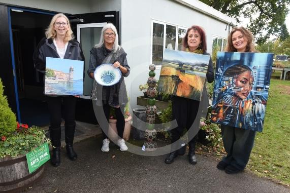 Cookham and Maidenhead Arts trail 2025Braywick Heath Nurseries, SL6 1DXL-R Karen Comber, Helen Ormerod,  Gill Griffith,  Lauren Hawkins