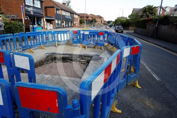 Clewer Hill Road hole.  Picture Louise Bellaers
