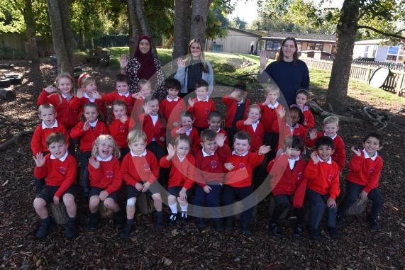 FIRST CLASS Furze Platt Infant School                             Oaken Grove                    Maidenhead     SL6 6HQ             3 classes -  CATERPILLAR CLASS Mrs Bi, Miss Evmotrfopoulos, Mrs Gray
