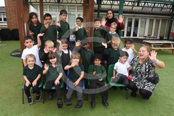 FIRST CLASS Priory School  Orchard Ave Slough   SL1 6HE2 classes R PADDINGTON CLASS Miss Caygail, Miss Baear