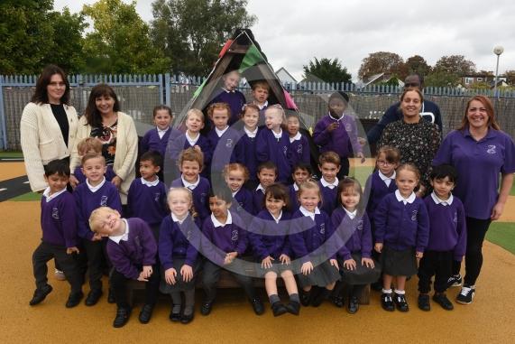 FIRST CLASS St Peter's C of E Primary School  Minniecroft Road  Burnham 1 class RECEPTION Mrs Salter, Mrs Leigh, Mrs Atwal, Miss Donovan