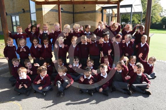 FIRST CLASS St Edward's Catholic First School  Parsonage Lane  Windsor  SL4 5EN 1 class - Fledglings