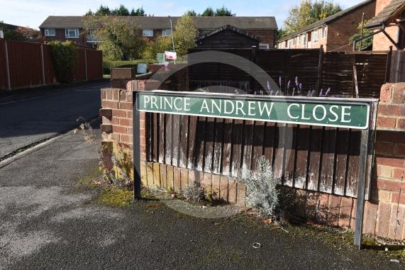 Prince Andrew Road and Price Andrew Close, MaidenheadTom Kirk, a resident from Prince Andrew Road is calling for the road to be renamed due to allegations facing Prince Andrew.