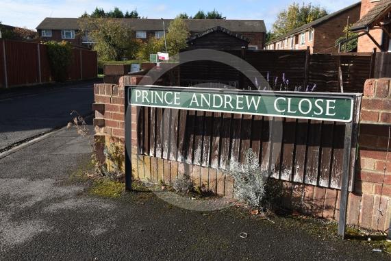 Prince Andrew Road and Price Andrew Close, MaidenheadTom Kirk, a resident from Prince Andrew Road is calling for the road to be renamed due to allegations facing Prince Andrew.