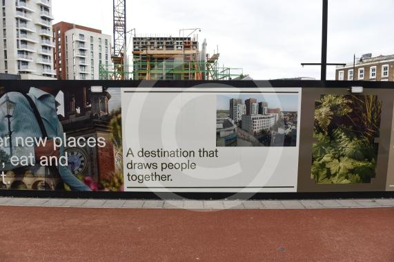 Trehus office building, One Maidenhead development, Queen Street, MaidenheadWork is progressing on the timber office building on the corner of Queen Street and King Street, Maidenhead
