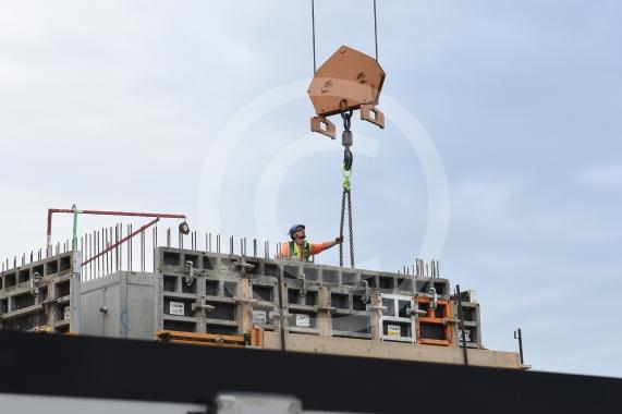 Trehus office building, One Maidenhead development, Queen Street, MaidenheadWork is progressing on the timber office building on the corner of Queen Street and King Street, Maidenhead