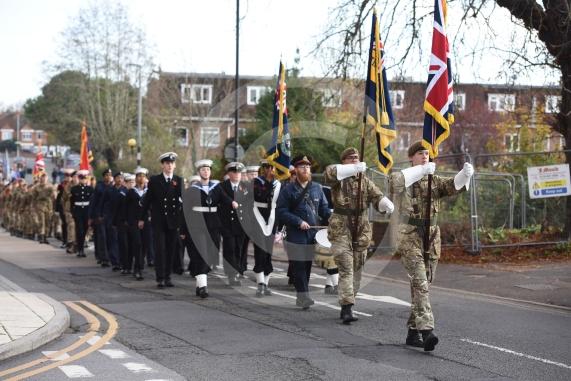 Remembrance Sunday, MaidenheadRemembrance Sunday outside Maidenhead Town Hall