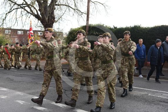 Remembrance Sunday, MaidenheadRemembrance Sunday outside Maidenhead Town Hall