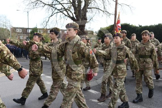 Remembrance Sunday, MaidenheadRemembrance Sunday outside Maidenhead Town Hall