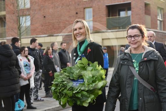 Remembrance Sunday, MaidenheadRemembrance Sunday outside Maidenhead Town Hall