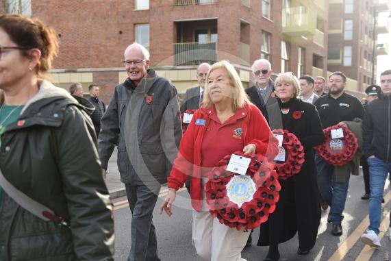 Remembrance Sunday, MaidenheadRemembrance Sunday outside Maidenhead Town Hall