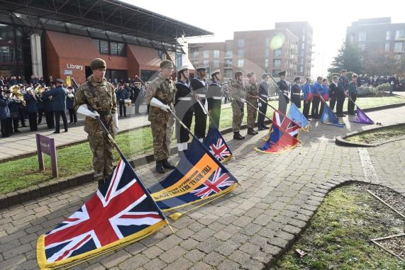 Remembrance Sunday, MaidenheadRemembrance Sunday outside Maidenhead Town Hall