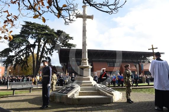 Remembrance Sunday, MaidenheadRemembrance Sunday outside Maidenhead Town Hall