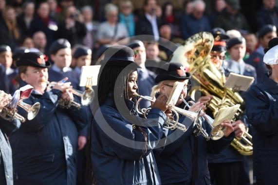Remembrance Sunday, MaidenheadRemembrance Sunday outside Maidenhead Town Hall