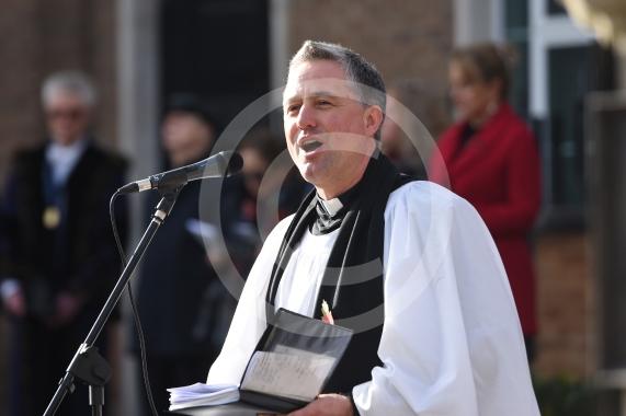 Remembrance Sunday, MaidenheadRemembrance Sunday outside Maidenhead Town Hall