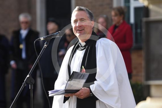 Remembrance Sunday, MaidenheadRemembrance Sunday outside Maidenhead Town Hall