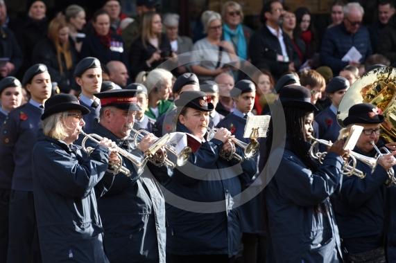 Remembrance Sunday, MaidenheadRemembrance Sunday outside Maidenhead Town Hall