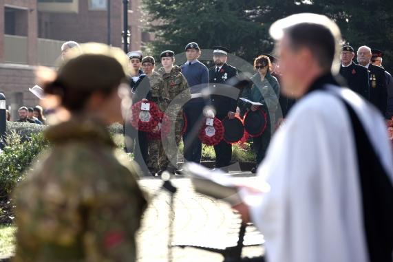 Remembrance Sunday, MaidenheadRemembrance Sunday outside Maidenhead Town Hall