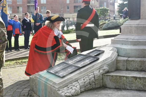 Remembrance Sunday, MaidenheadRemembrance Sunday outside Maidenhead Town Hall
