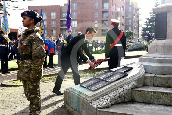 Remembrance Sunday, MaidenheadRemembrance Sunday outside Maidenhead Town Hall