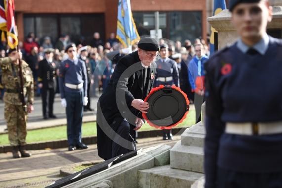 Remembrance Sunday, MaidenheadRemembrance Sunday outside Maidenhead Town Hall