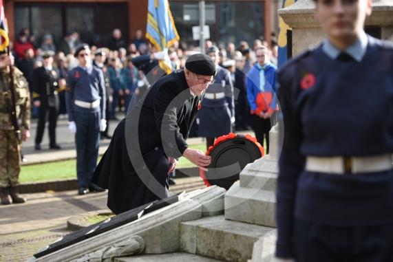Remembrance Sunday, MaidenheadRemembrance Sunday outside Maidenhead Town Hall