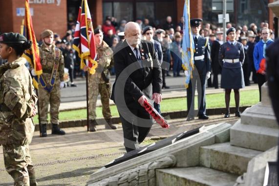 Remembrance Sunday, MaidenheadRemembrance Sunday outside Maidenhead Town Hall